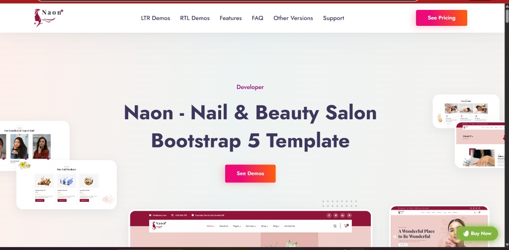Giao Diện Nail 2